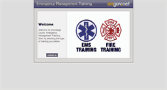 Desktop Screenshot of demtraining.ongov.net